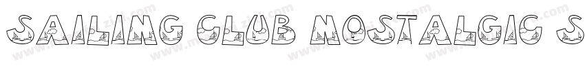 Sailing Club Nostalgic Serif字体转换